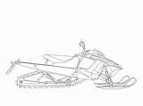 Polaris Rmk Pro Coloring Snowmobile Razor Drawings Deviantart Sketch Sheets Template Printable sketch template