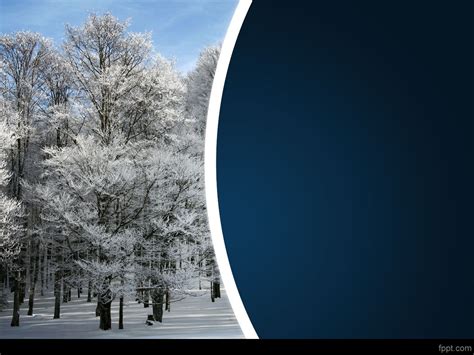 Free Wintertime Powerpoint Template