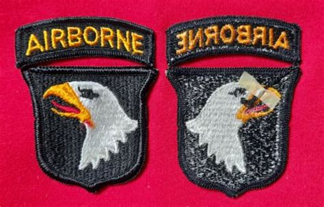 Patch 101st Airborne Division Us Army Merrow Edge Vietnam Ebay