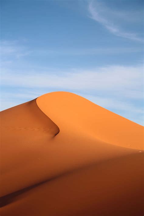 Download Blue Sky In Namib Desert Iphone Wallpaper