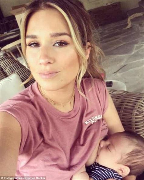 Jessie James Decker Asks Other Moms For Breastfeeding Advice On