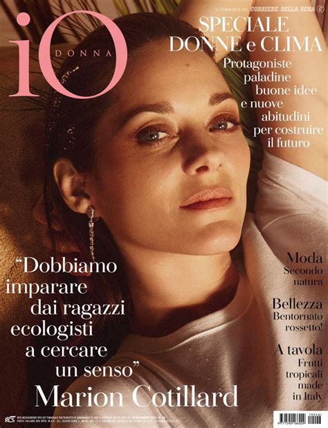 Marion Cotillard In Io Donna Del Corriere Della Sera November