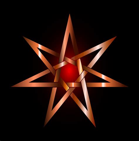 7 Pointed Star Meaning And Origins Of The Heptagramelven Star