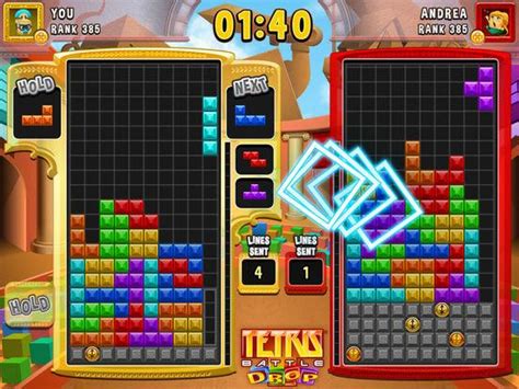 Tetris online allows you to play the classic arcade tetris right on your computer or mobile device. Tetris Battle Drop - Free Casual Games!