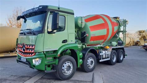 Mercedes-Benz | Concrete mixers, Cool trucks