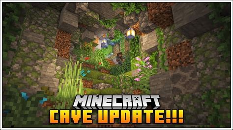 Minecraft Cave And Cliffs Update Trailer 117 Youtube