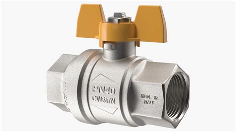 Flanged Ball Valves Collection 2 3d Model 49 3ds Fbx Obj Ma Max