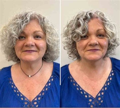 These Hairstyles For Women Over 60 Will Spice Up Your Look Heres A Chin Length Hairstyle With