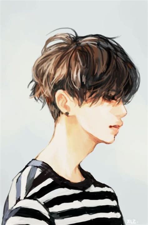 20 Korean Boy Hairstyle Drawing