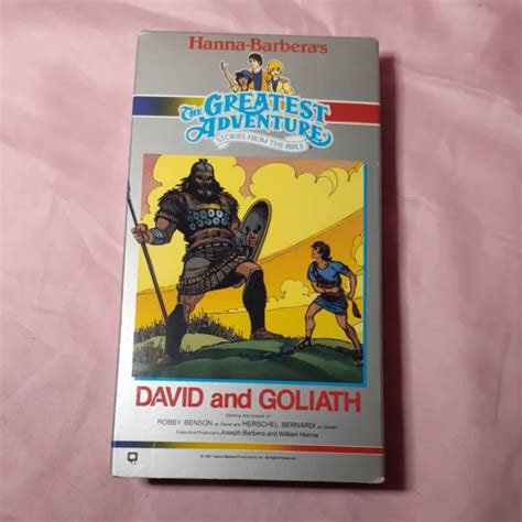 Greatest Adventures Of The Bible David And Goliath Vhs 1986 1000