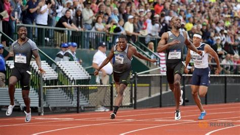 Maybe you would like to learn more about one of these? Justin Gatlin Holds Off LaShawn Merritt to Win 200m at Olympic Trials | BlackSportsOnline