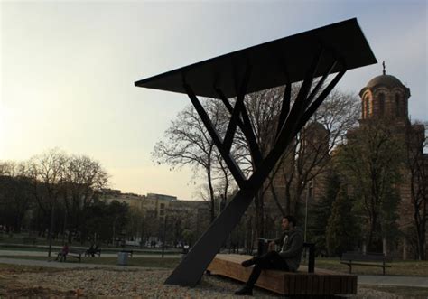 Formakers Black Tree A Solar Charging Station Milos Milivojevic