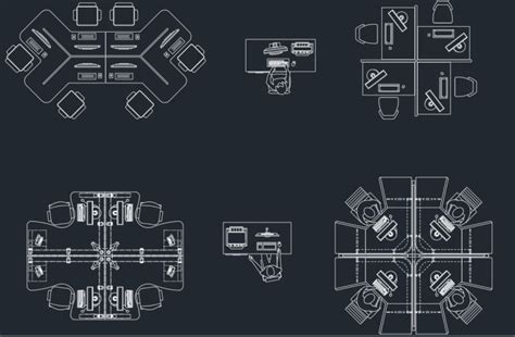 Officeplan Cad Block And Typical Drawing