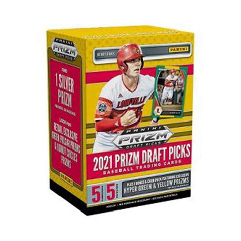 2022 Panini Prizm Draft Picks Baseball Trading Card Blaster Box