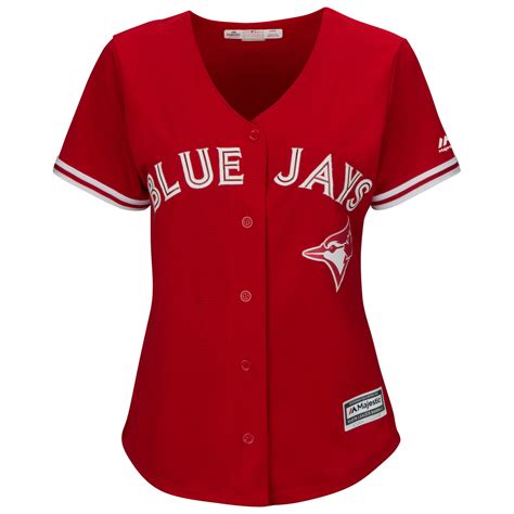 Toronto Blue Jays Womens Cool Base Alternate Red Jersey Walmart Canada