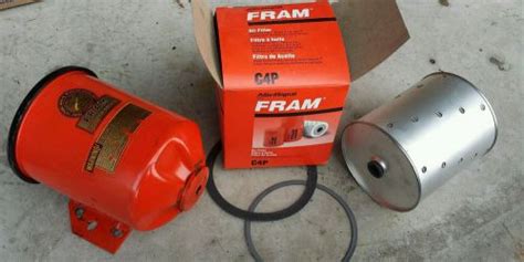 Buy Vintage Fram Filcron F 4 18p2 Oil Filter Gm Ford Dodge Rat Rod C4p