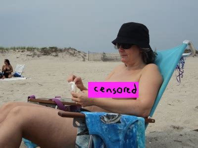 A Naked Day At The Beach Robert Moses Beach Long Island NY