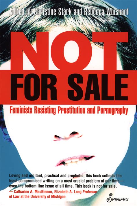 not for sale feminists resisting prostitution and pornography — spinifex press