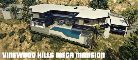 Vinewood Hills Mega Mansion Mapeditor Gta5