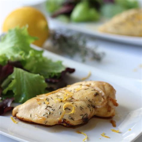 Recette Escalope De Poulet Citron Et Thym