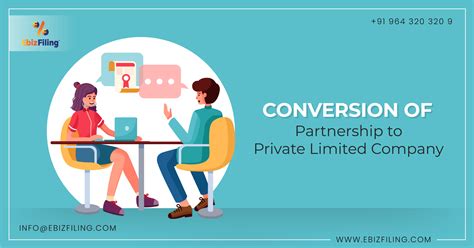 All About Conversion Of Partnership To Private Limited Company
