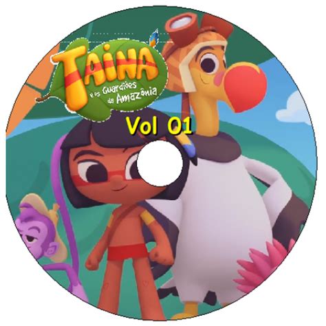 3 DVDs Tainá e os Guardiões da Amazônia