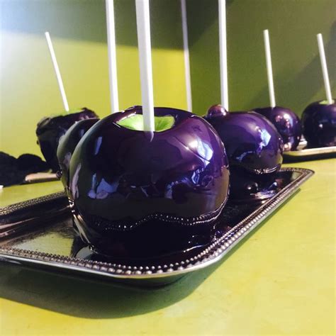 Purple Candied Apples I Made For The First Try Pretty Good If I Say