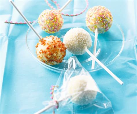 Cake Pops με λευκή σοκολάτα και καρύδα Cookidoo The Official