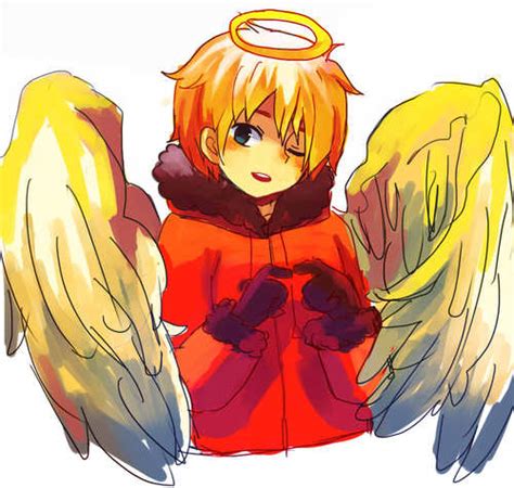 Angel Kenny Anime Style Kenny Mccormick South Park Fan Art