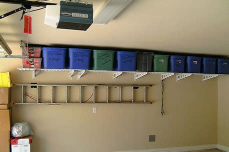 Use this garage shelving idea to build storage for less that $40. Shelving - Dallas Garage Storage