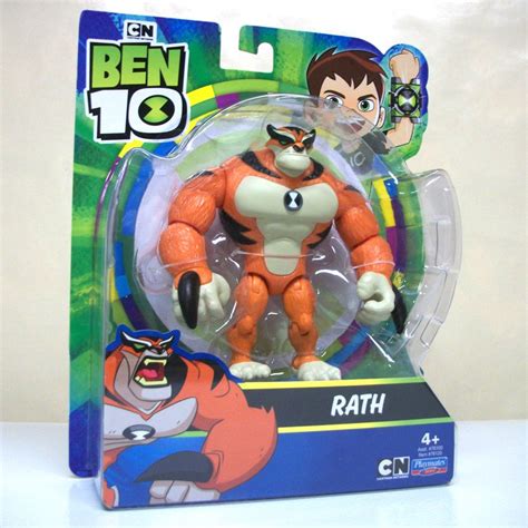 6 Rath Alien Ben 10 Cartoon Network Cat Tiger Orange Alien Action