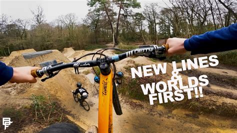 New Mtb Lines And A Worlds Firsts At The Dirt Jumps Youtube