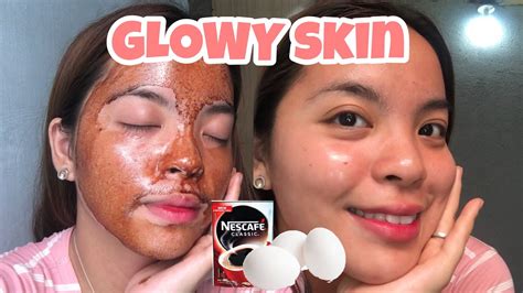 Diy Egg White And Coffee Face Mask Effective For Glowy Skin Youtube