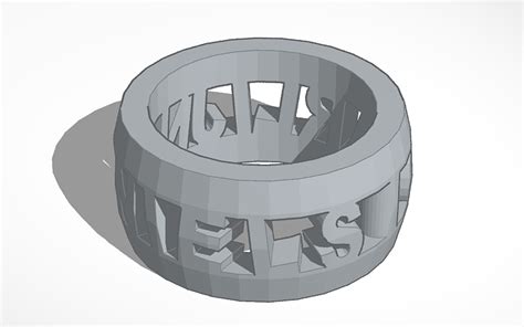 3d Design Ring 1 Tinkercad