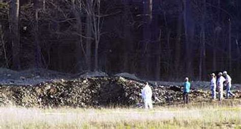 Wreckage Of United Airlines Flight 93 A Boeing 757 On A Scheduled