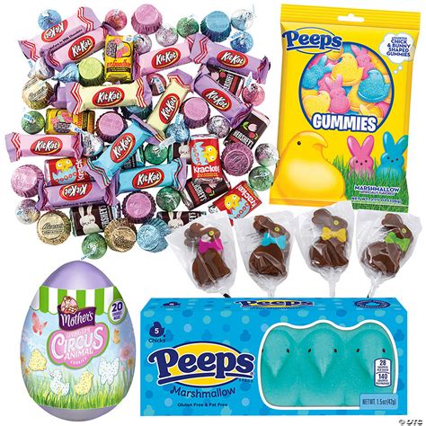 Easter Basket Candy Kit 74 Pc