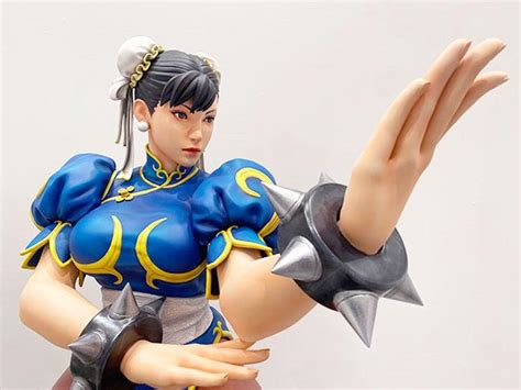 Life Sized Chun Li And M Bison Statues Out Of Image Gallery