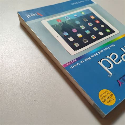 Teach Yourself Visually Ipad 3rd Ed Guy Hart Davis Softcover 2015 Ex