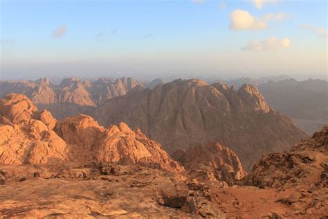 Mount Sinai Location Of God Giving The Law To Moses According To The Exodus Version