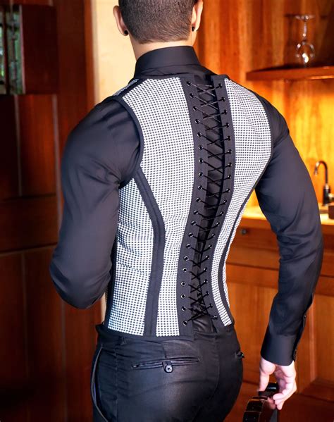 Corset Vest CV1801 Mens Fashion Casual Outfits Designer Suits For