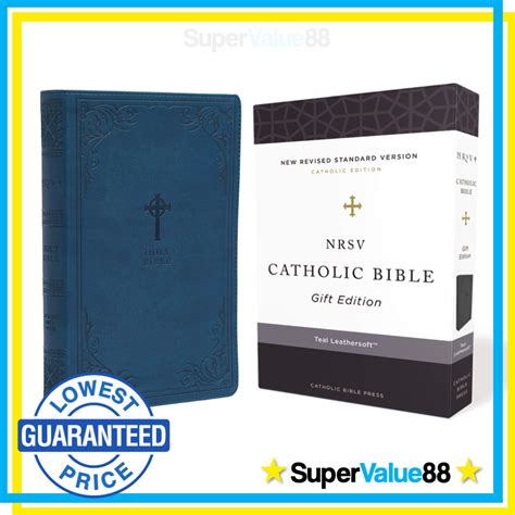 Nrsv Catholic Bible T Edition Teal Leathersoft Deluxe Comfort