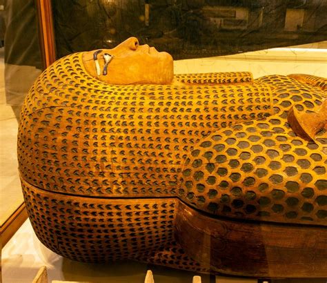 Coffin Of The Queen Ahmose Meritamun The Egyptian Museum In Cairo