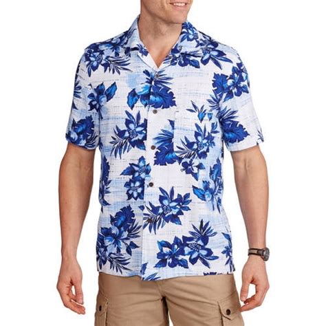George Big Mens Rayon Hawaiian Shirt
