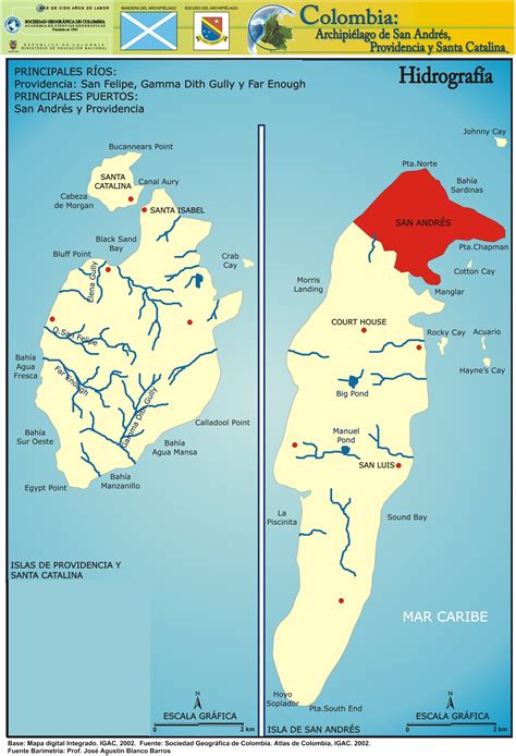 Isla San Andres Colombia Mapa