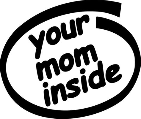 Your Mom Inside Jdm Racing Die Cut Vinyl Sticker Decal Blasted Rat