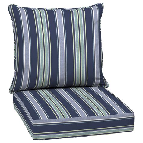 arden selections 2 piece sapphire deep seat patio chair cushion at