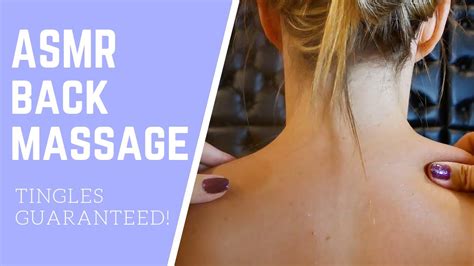 Top 5 Asmr Back Massage For Relaxation And Tingles 2019 Youtube