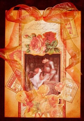 Get creative and jazz up your note cards with glitter, paint, sketches. Love Letters Homemade Valentine Card