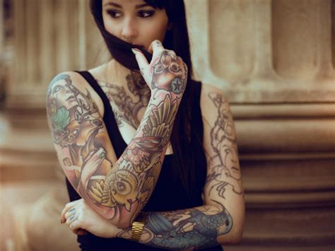 Sexy Wallpaper Sexy Hot Girls With Tattoos