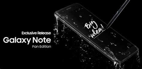 Samsung will reintroduce the galaxy note 7 in south korea on july 7. Samsung Galaxy Note Fan Edition, made from Galaxy Note7 ...